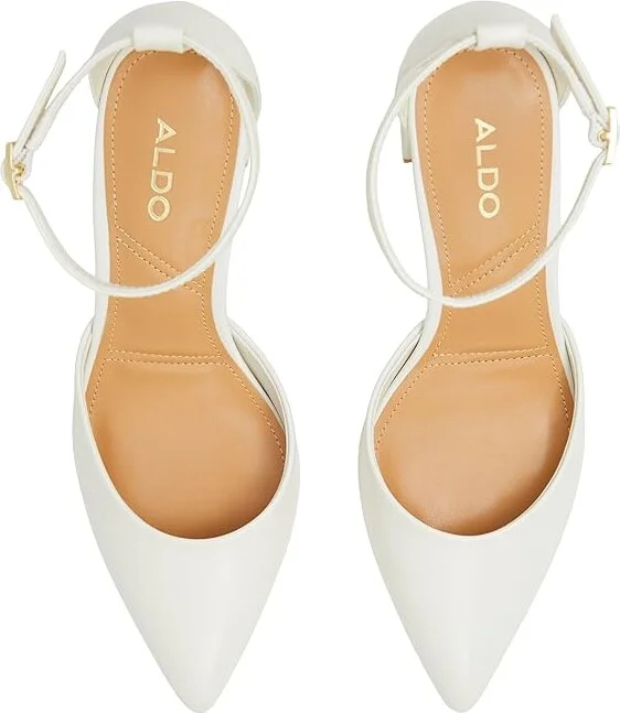 ALDO Jan Women's Shoes White : EU 38.5 (US Women's 8) B - Medium, Leather - Image 2