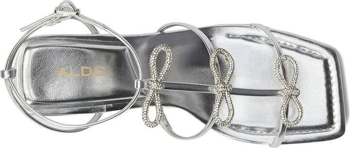 ALDO Kaeli Women's Sandals Silver : EU 39 (US Women's 8.5) B - Medium - Image 2