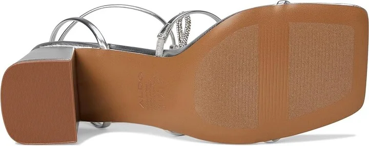 ALDO Kaeli Women's Sandals Silver : EU 39 (US Women's 8.5) B - Medium - Image 3