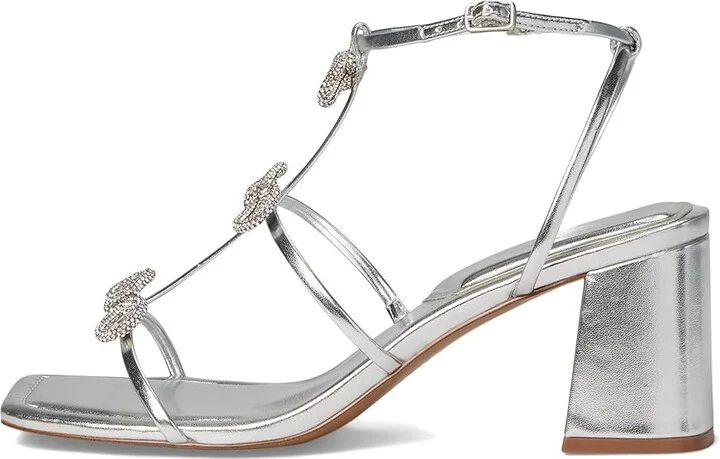ALDO Kaeli Women's Sandals Silver : EU 39 (US Women's 8.5) B - Medium - Image 6