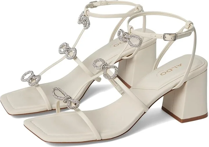 ALDO Kaeli Women's Sandals White : EU 38.5 (US Women's 8) B - Medium