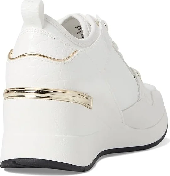 ALDO Kourtt Women's Shoes White Overflow : EU 38.5 (US Women's 8) B - Medium, Synthetic/Textile - Image 4