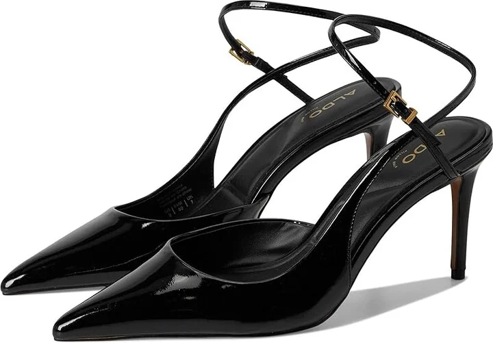 ALDO Kymmberly High Heels Open Black : EU 38.5 (US Women's 8) B - Medium, Synthetic