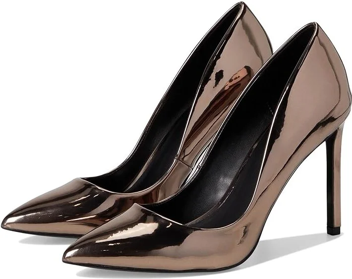 ALDO Lala High Heels Pewter : EU 35 (US Women's 5) B - Medium, Rubber