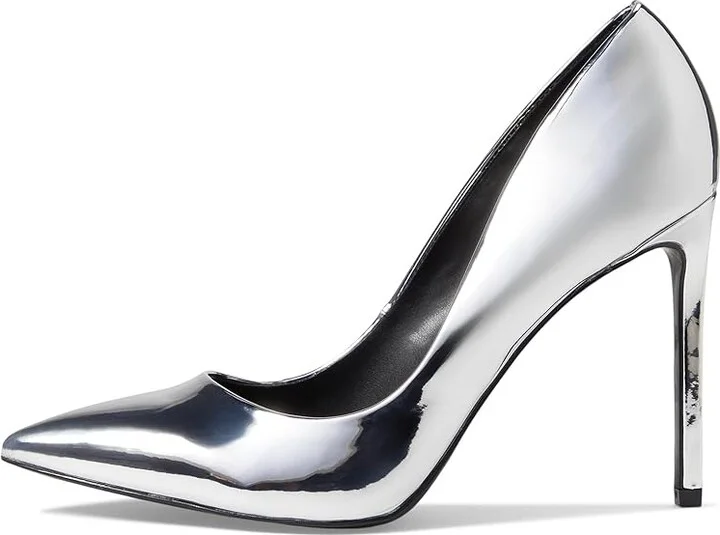ALDO Lala High Heels Silver 1 : EU 35 (US Women's 5) B - Medium, Rubber - Image 5