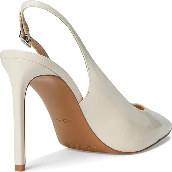 ALDO Lalasling High Heels Other White : EU 38 (US Women's 7.5) B - Medium, Synthetic - Image 4