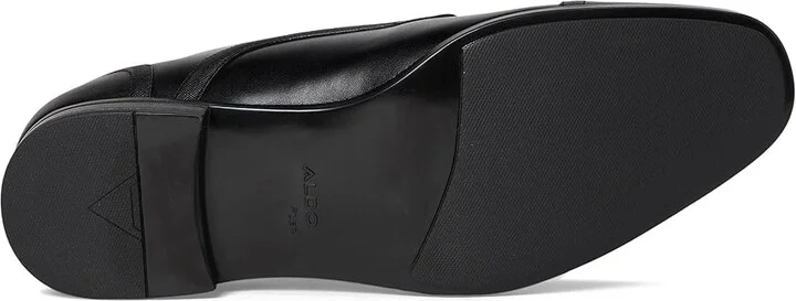 ALDO Luigi Men's Shoes Black : EU 43.5 (US Men's 10.5) E - Wide, Leather - Image 3
