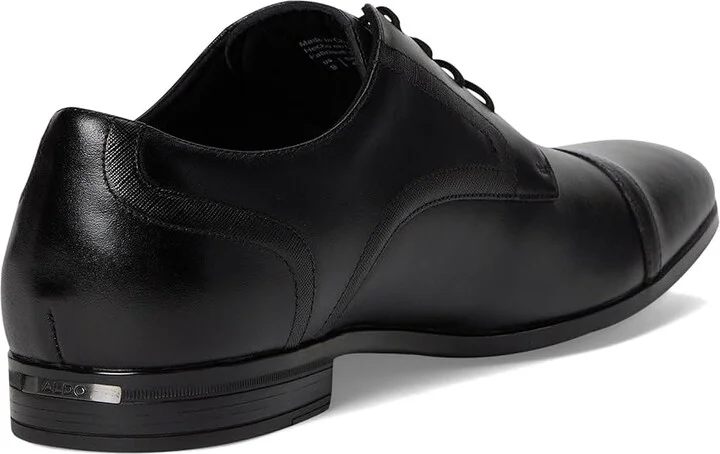 ALDO Luigi Men's Shoes Black : EU 43.5 (US Men's 10.5) E - Wide, Leather - Image 4