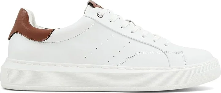 ALDO Marconi Men's Shoes White Combo : EU 40 (US Men's 7.5) B - Narrow, Leather/Rubber - Image 7