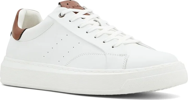 ALDO Marconi Men's Shoes White Combo : EU 40 (US Men's 7.5) B - Narrow, Leather/Rubber