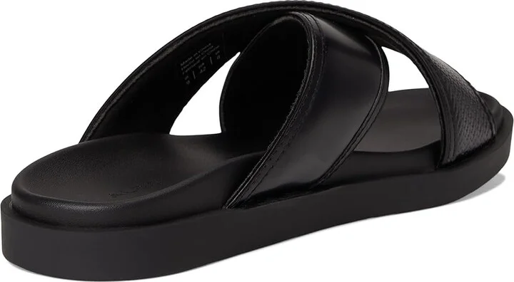 ALDO Mario Men's Sandals Black : EU 40 (US Men's 7.5) D - Medium, Leather - Image 4