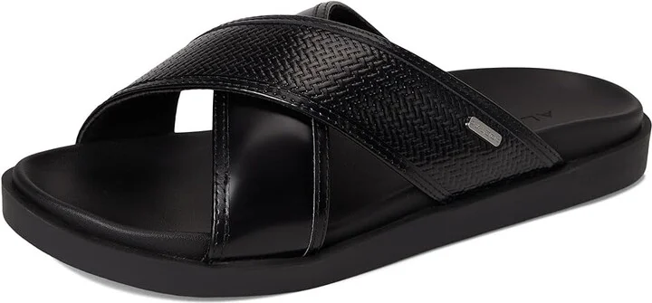 ALDO Mario Men's Sandals Black : EU 40 (US Men's 7.5) D - Medium, Leather - Image 5