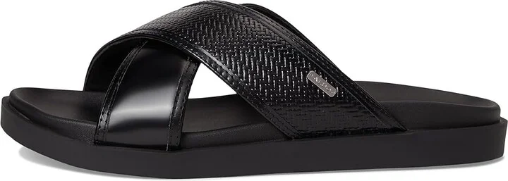 ALDO Mario Men's Sandals Black : EU 40 (US Men's 7.5) D - Medium, Leather - Image 6