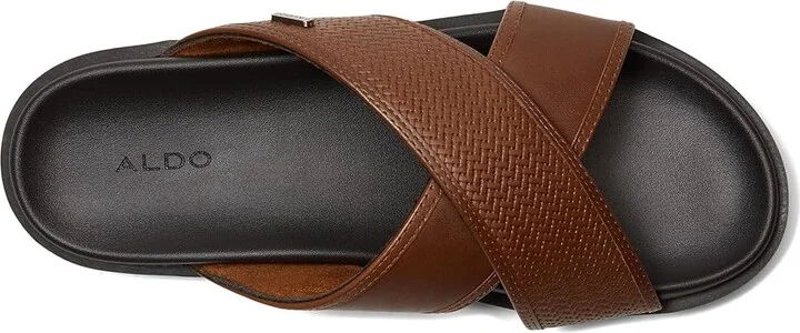 ALDO Mario Men's Sandals Tan : EU 39 (US Men's 7) D - Medium, Leather - Image 2