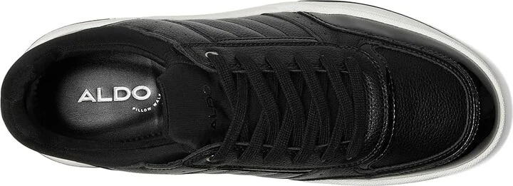 ALDO Mauro Men's Walking Shoes Black : EU 39 (US Men's 7) D - Medium, Leather/Synthetic - Image 2