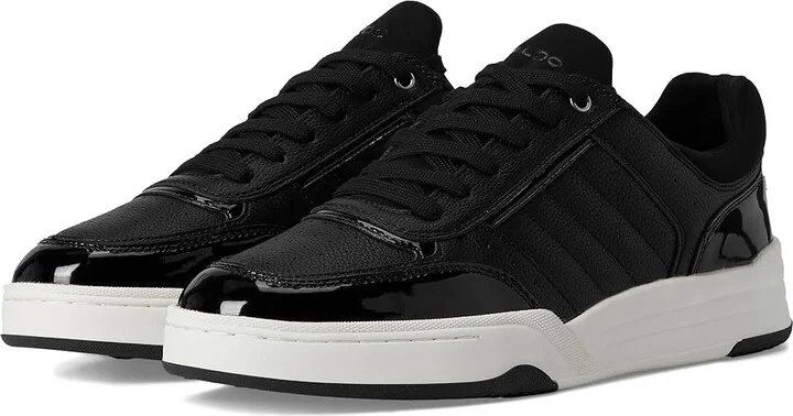 ALDO Mauro Men's Walking Shoes Black : EU 39 (US Men's 7) D - Medium, Leather/Synthetic