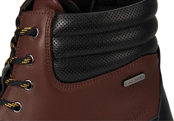ALDO Mayfair Men's Boots Brown : EU 46 (US Men's 13) D - Medium, Leather/Rubber - Image 7