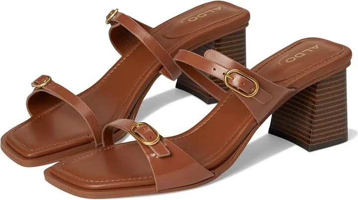 ALDO Maymay Women's Wedge Shoes Walnut : EU 40 (US Women's 9) B - Medium, Synthetic