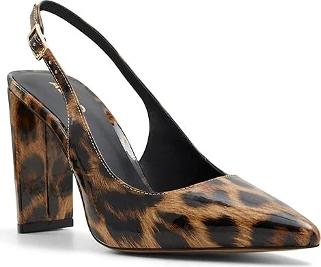 ALDO Meesha High Heels Brown : EU 37 (US Women's 6.5) B - Medium, Rubber/Synthetic