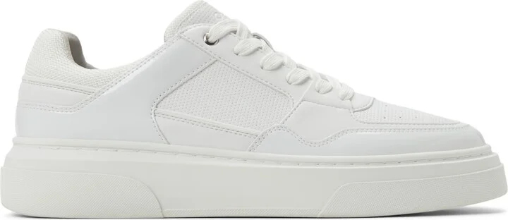 Aldo Men's Callisto Lace Up Sneaker - White/Blue - Image 10