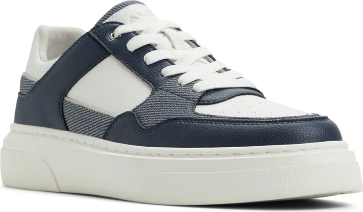 Aldo Men's Callisto Lace Up Sneaker - White/Blue