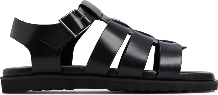 Aldo Men's Darby Leather Fisherman Sandals - Image 2