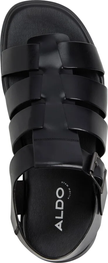 Aldo Men's Darby Leather Fisherman Sandals - Image 4