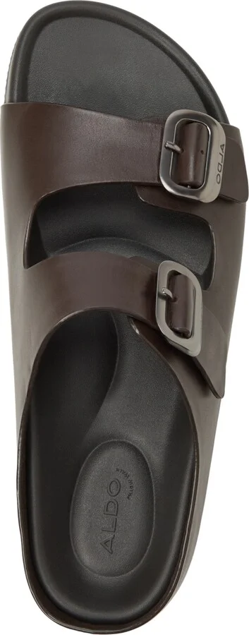 Aldo Men's Kennebunk Leather Slide Sandals - Image 2
