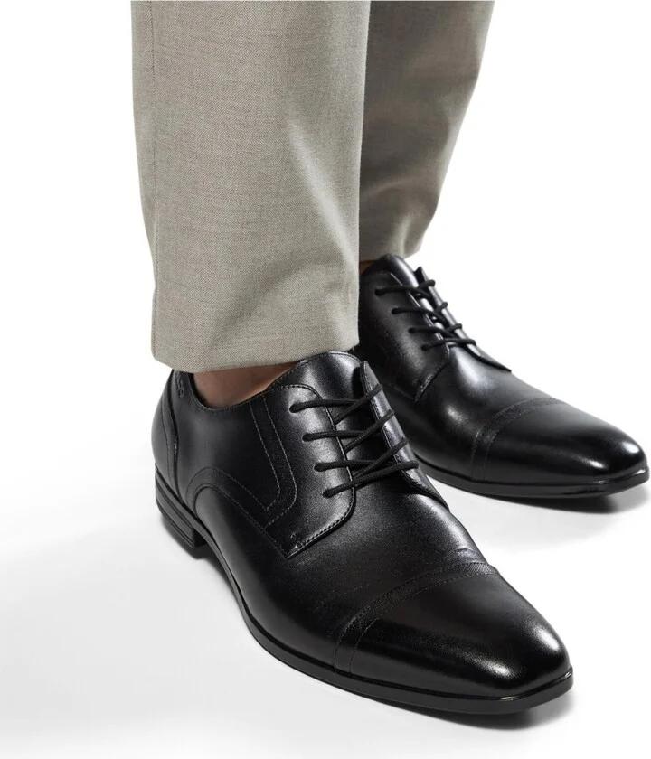 Aldo Men's Luigi Leather Derby Lace Up Dress Shoe - Image 6