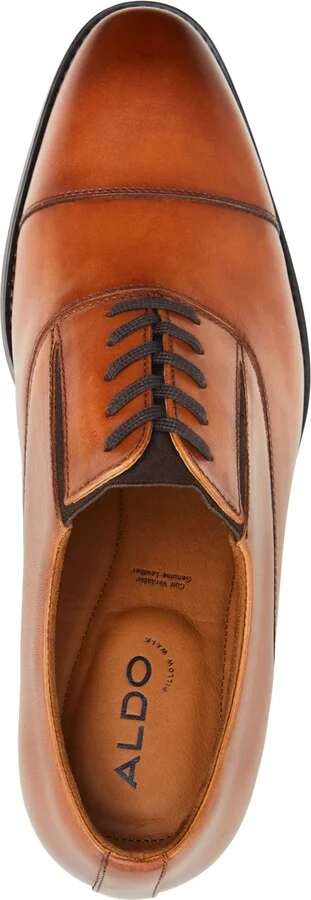 Aldo Men's Paxley Leather Oxfords Shoe - Image 5