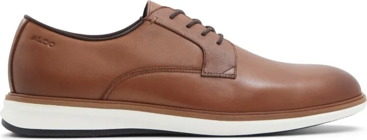 Aldo Men's Red Lace-Up Shoes - Image 2