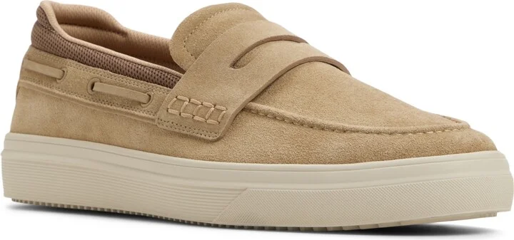 Aldo Men's Seafarer Leather Slip On Shoe