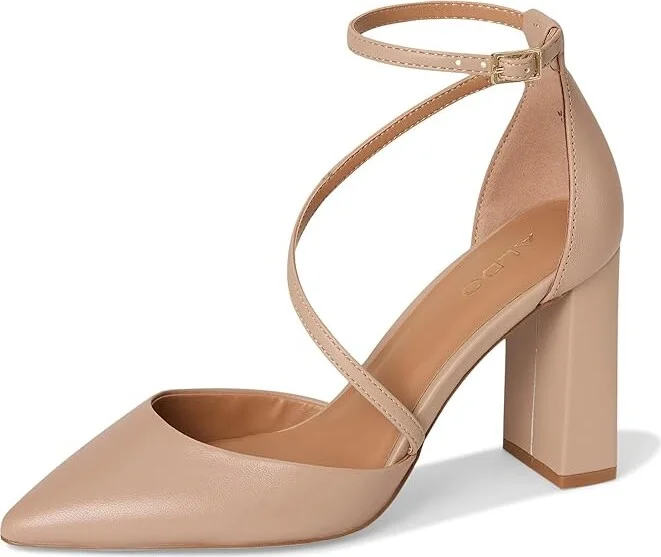 ALDO Milley High Heels Bone : EU 41 (US Women's 10) B - Medium, Leather/Rubber - Image 5