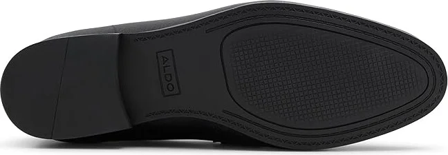 ALDO Mullberry-Wide Loafer Men's Lace Up Wing Tip Shoes Black : EU 40 (US Men's 7.5) E - Wide, Leather/Polyester/Rubber - Image 3