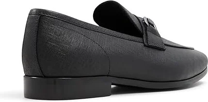 ALDO Mullberry-Wide Loafer Men's Lace Up Wing Tip Shoes Black : EU 40 (US Men's 7.5) E - Wide, Leather/Polyester/Rubber - Image 4