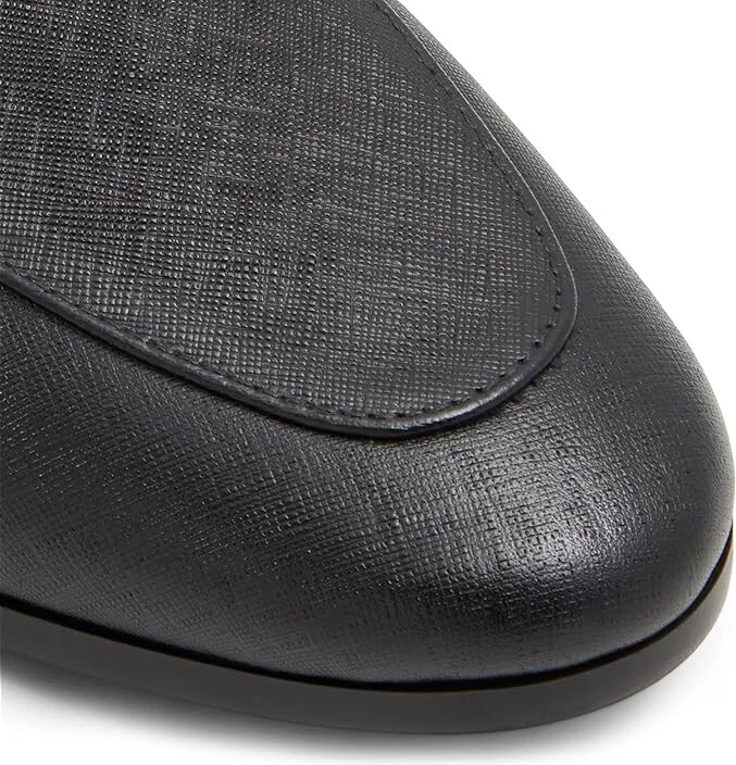 ALDO Mullberry-Wide Loafer Men's Lace Up Wing Tip Shoes Black : EU 40 (US Men's 7.5) E - Wide, Leather/Polyester/Rubber - Image 5