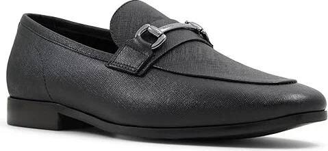 ALDO Mullberry-Wide Loafer Men's Lace Up Wing Tip Shoes Black : EU 40 (US Men's 7.5) E - Wide, Leather/Polyester/Rubber