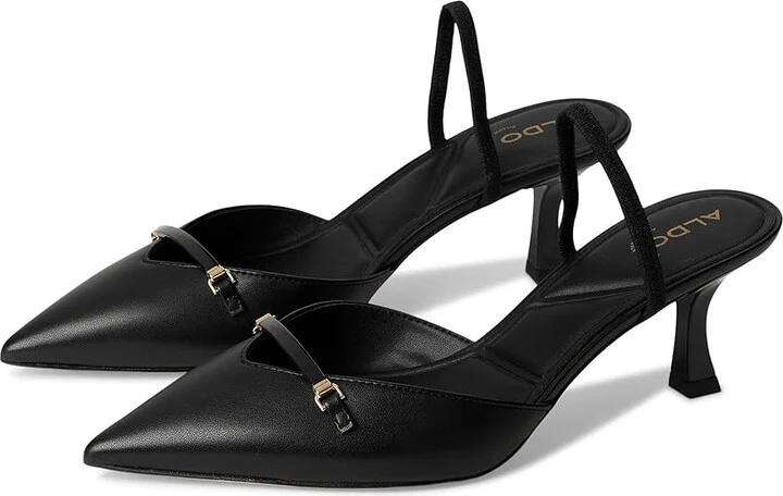 ALDO Nailah Women's Shoes Black : EU 37 (US Women's 6.5) B - Medium, Rubber/Synthetic