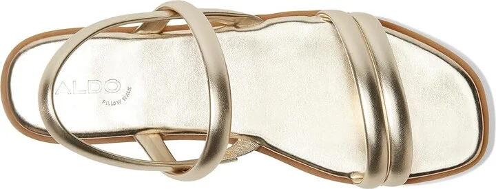 ALDO Narine Women's Flat Shoes Champagne : EU 42.5 (US Women's 11) B - Medium, Leather - Image 2