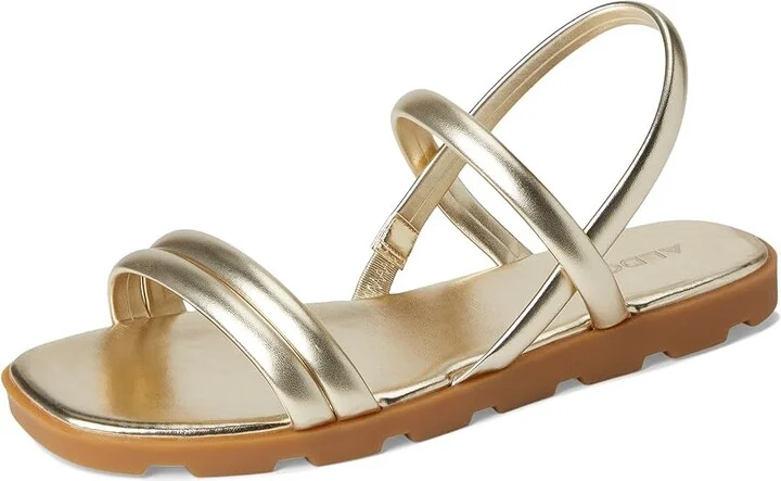 ALDO Narine Women's Flat Shoes Champagne : EU 42.5 (US Women's 11) B - Medium, Leather - Image 5