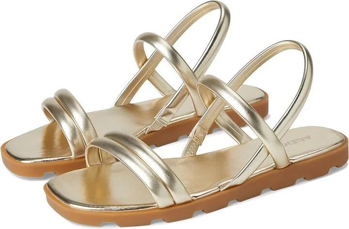 ALDO Narine Women's Flat Shoes Champagne : EU 42.5 (US Women's 11) B - Medium, Leather
