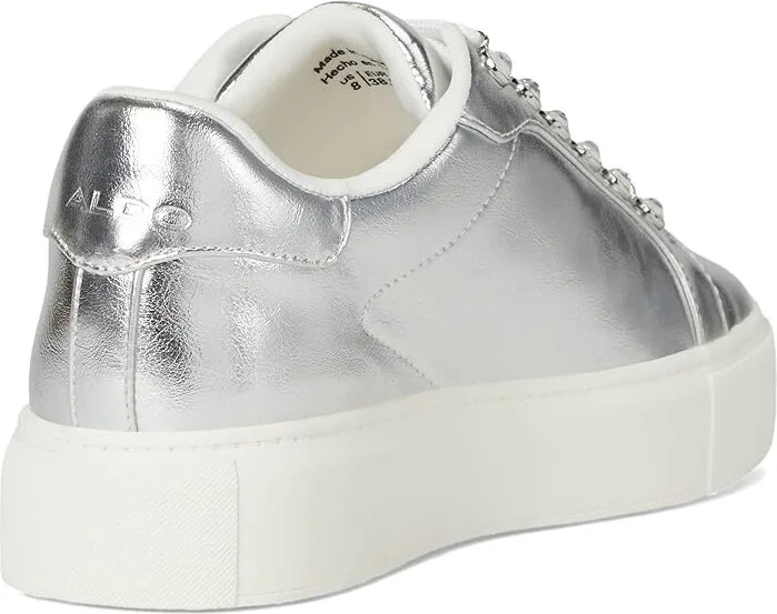 ALDO Perlah Women's Shoes Silver : EU 35 (US Women's 5) B - Medium, Synthetic - Image 4
