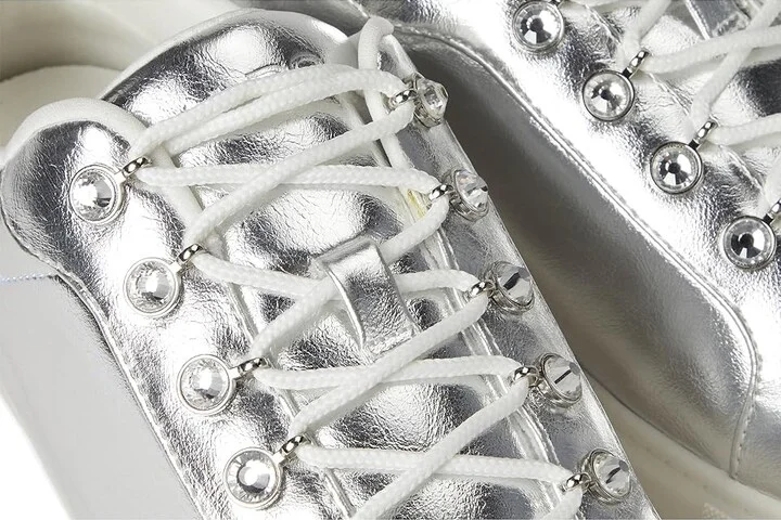 ALDO Perlah Women's Shoes Silver : EU 35 (US Women's 5) B - Medium, Synthetic - Image 7