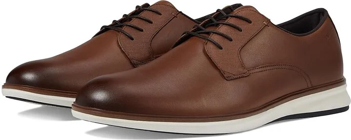 ALDO Red Men's Lace-up Boots Cognac : 9 D - Medium, Leather