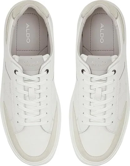 ALDO Rialto Men's Shoes White/Bone : EU 42.5 (US Men's 9.5) B - Narrow, Leather - Image 2