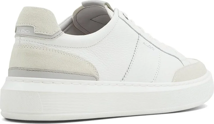 ALDO Rialto Men's Shoes White/Bone : EU 42.5 (US Men's 9.5) B - Narrow, Leather - Image 4