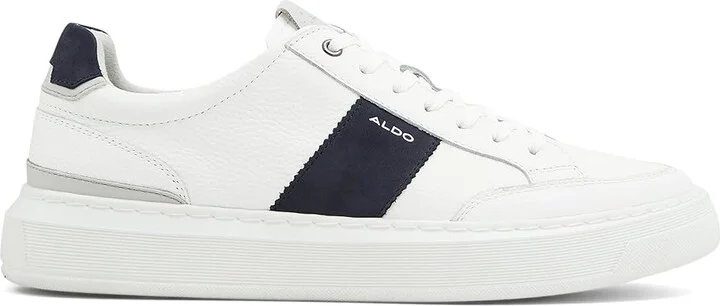 ALDO Rialto Men's Shoes White/Navy : EU 39 (US Men's 7) B - Narrow, Leather - Image 7