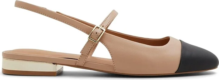 ALDO Sadey Women's Flat Shoes Beige Combo : EU 36 (US Women's 6) B - Medium, Leather - Image 7