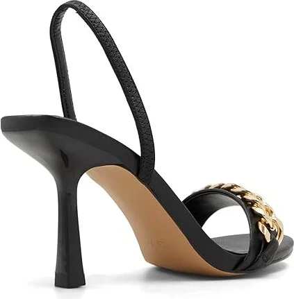 ALDO Saje Women's Sandals Black : EU 36 (US Women's 6) B - Medium, Rubber/Synthetic - Image 3