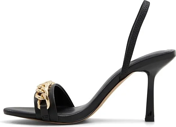 ALDO Saje Women's Sandals Black : EU 36 (US Women's 6) B - Medium, Rubber/Synthetic - Image 4
